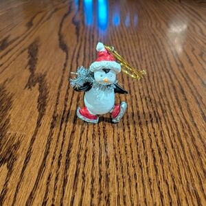 Small Penguin Christmas Ornament